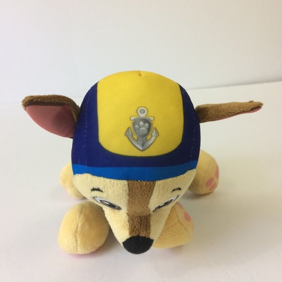Paw Patrol Chase 8" Soft Plush Police Dog Toy Doll Stuffed Animal Nickelodeon - Picture 4 of 11